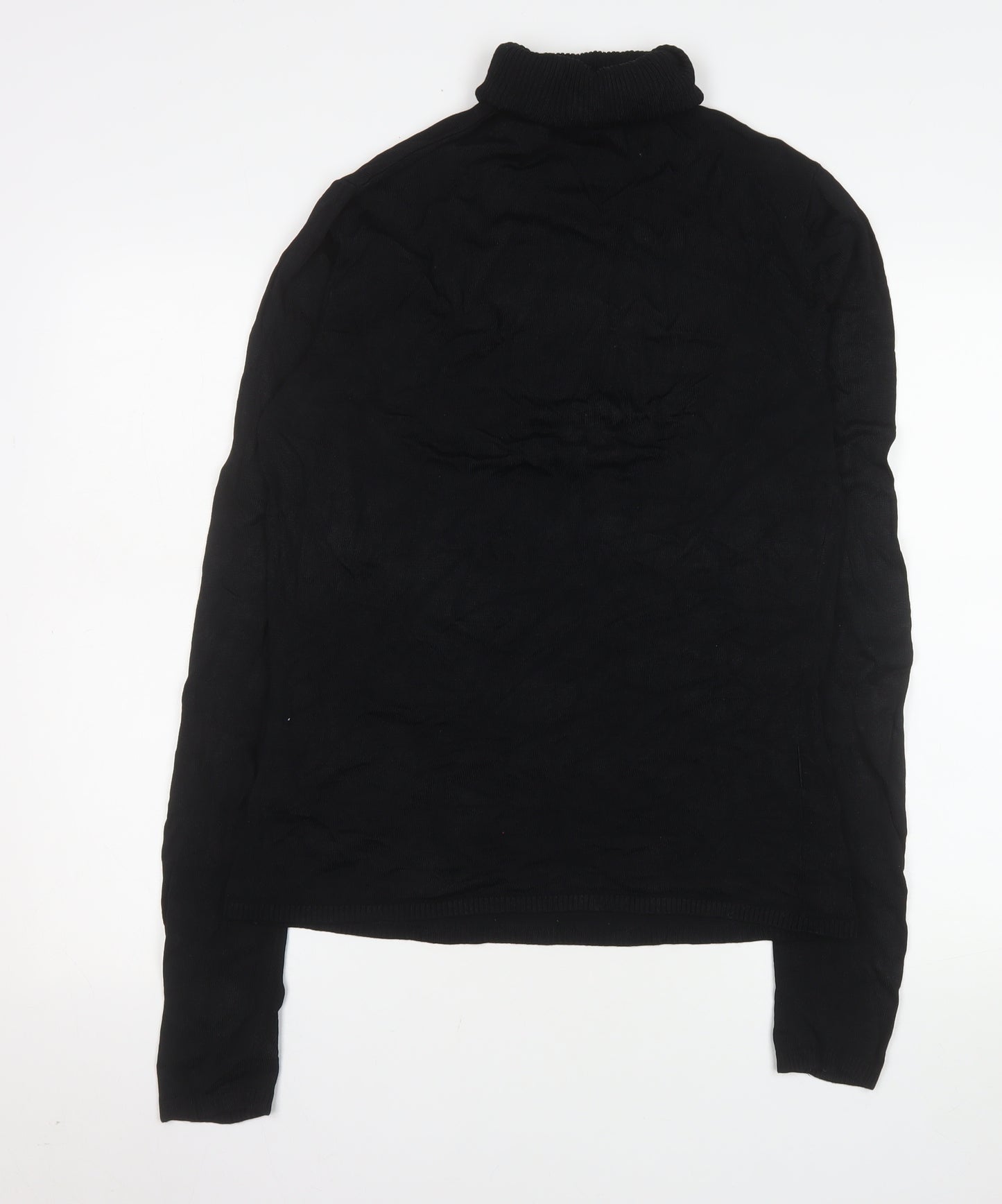 Coast Women's Black Roll Neck Long Sleeve Jumper Size 12