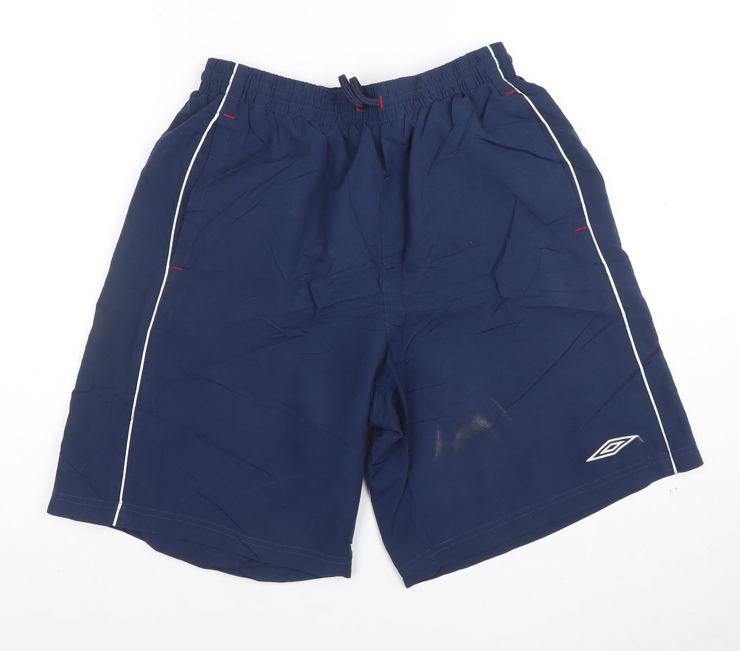 Umbro Men's Blue L Swim Shorts Polyester Quick Dry