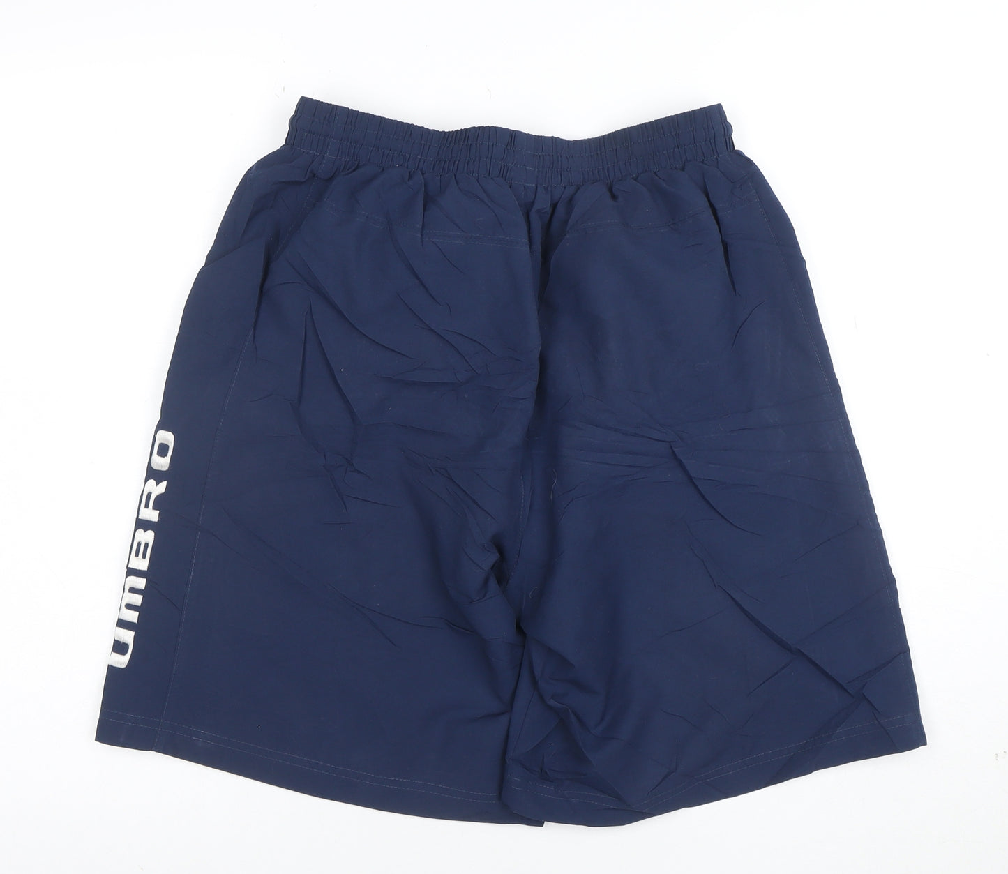 Umbro Men's Blue L Swim Shorts Polyester Quick Dry