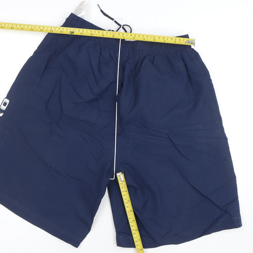 Umbro Men's Blue L Swim Shorts Polyester Quick Dry
