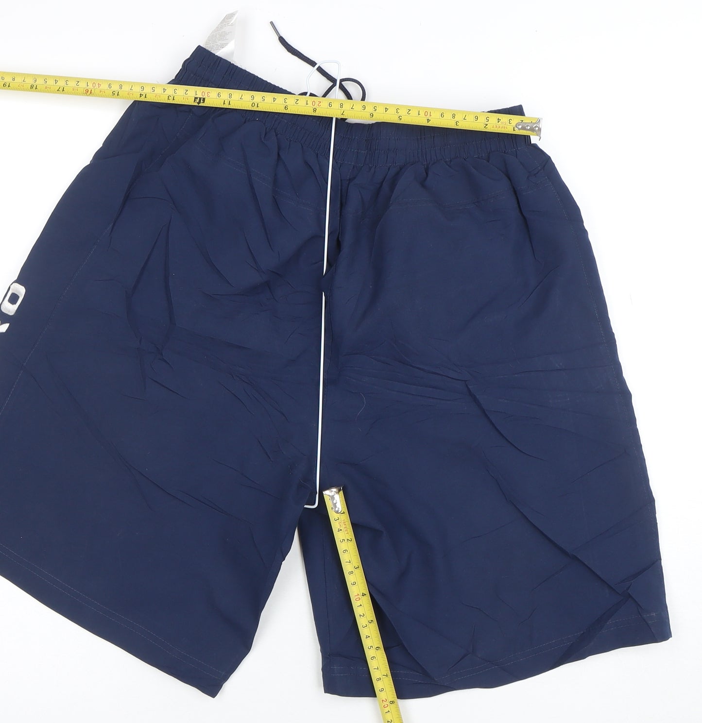 Umbro Men's Blue L Swim Shorts Polyester Quick Dry