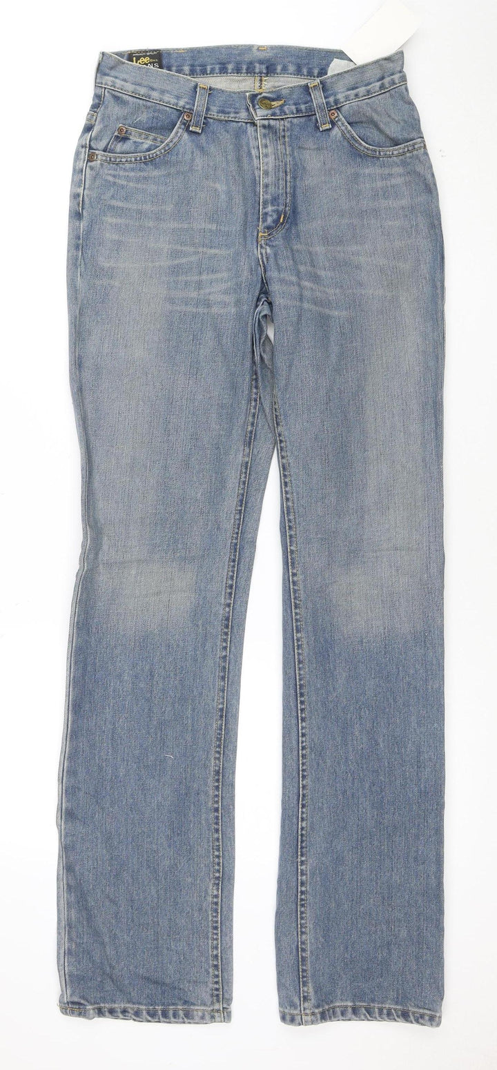 Lee Men's Blue Straight Leg Atlanta Denim Jeans Size 29x32