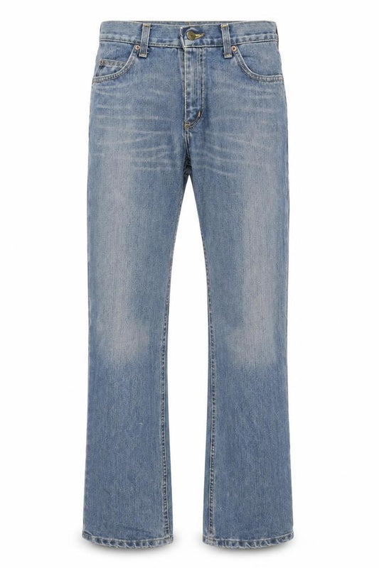 Lee Men's Blue Straight Leg Atlanta Denim Jeans Size 29x32