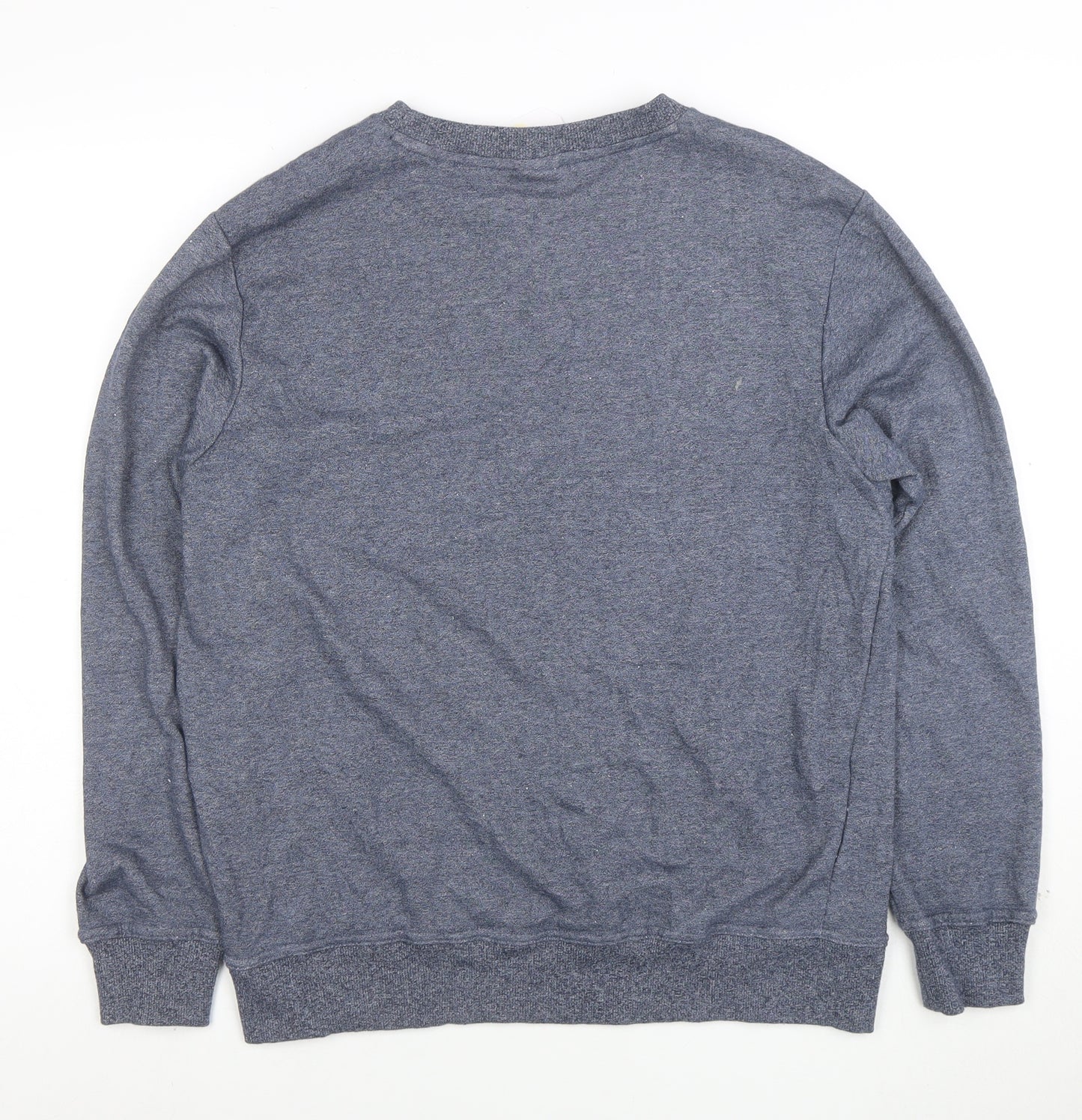 Head Men's Blue Crew Neck Pullover Sweatshirt Size L Regular Fit