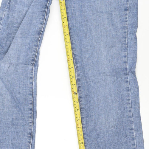 Levi's Women's Blue 314 Shaping Straight Jeans Size 27