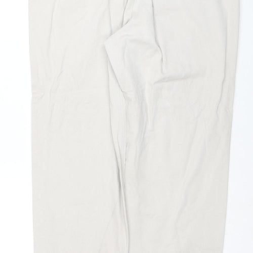 Lee Mens Beige Chino Casual Cotton Trousers Size 12 Slim