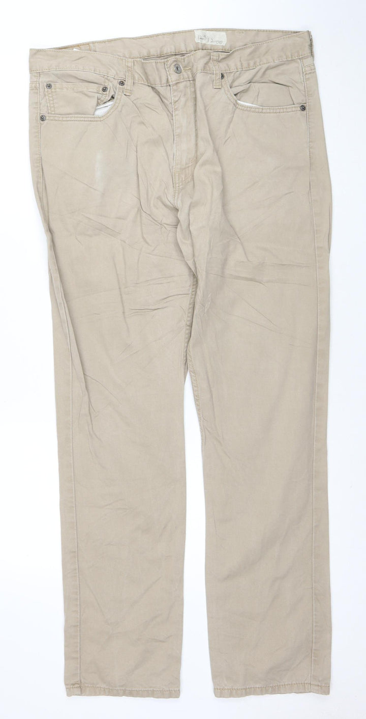 Levi’s 511 Men’s Beige Slim Fit Chino Trousers W38 L32