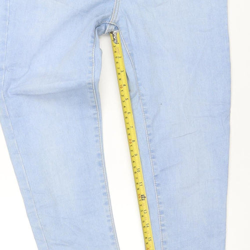 Levi's Womens Blue 720 High Rise Super Skinny Jeans Size 28