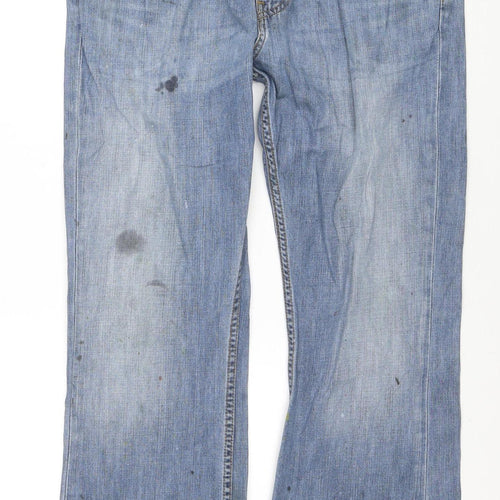 Levi's Men's Blue 527 Bootcut Denim Jeans W36 L30 Regular Fit