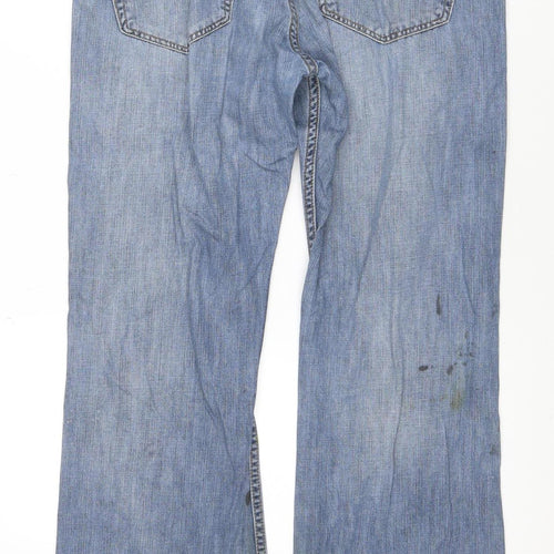 Levi's Men's Blue 527 Bootcut Denim Jeans W36 L30 Regular Fit
