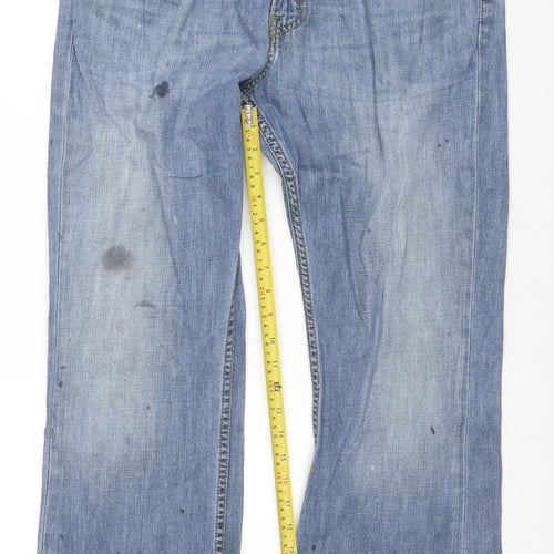 Levi's Men's Blue 527 Bootcut Denim Jeans W36 L30 Regular Fit