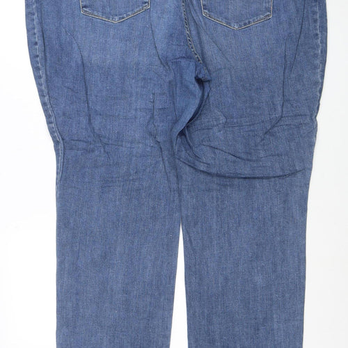 Lee Women’s Blue High Rise Plus Size 22W Straight Leg Jeans