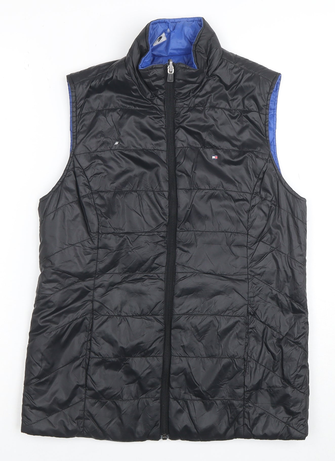Tommy Hilfiger Men’s Black XS Puffer Waistcoat Gilet Nylon