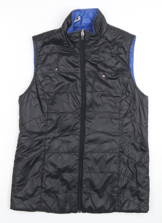Tommy Hilfiger Men’s Black XS Puffer Waistcoat Gilet Nylon