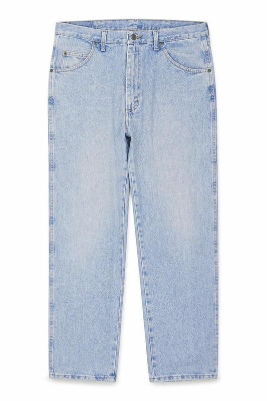 Wrangler Men’s Blue Regular Fit Straight Denim Jeans 38x32