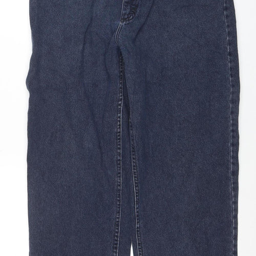 Lee Womens Blue Straight Leg Denim Jeans Size 16 Regular Fit