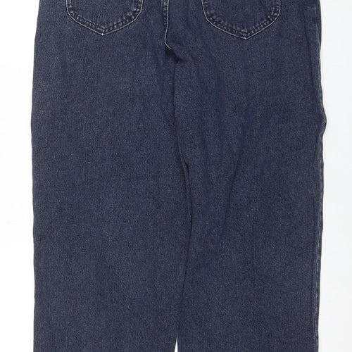 Lee Womens Blue Straight Leg Denim Jeans Size 16 Regular Fit