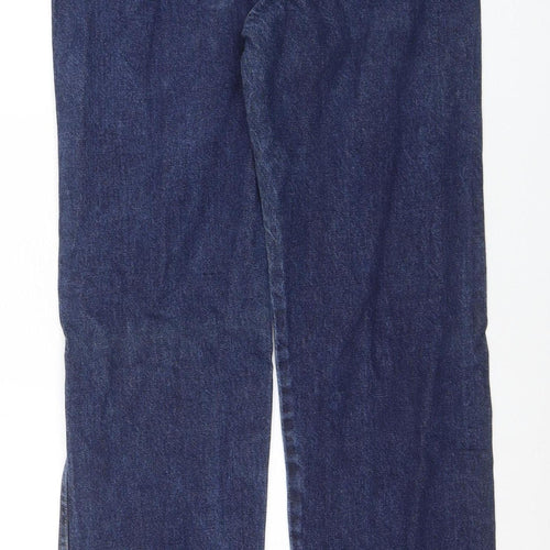 Wrangler Men's Blue Straight Leg Classic Fit Denim Jeans 32x32