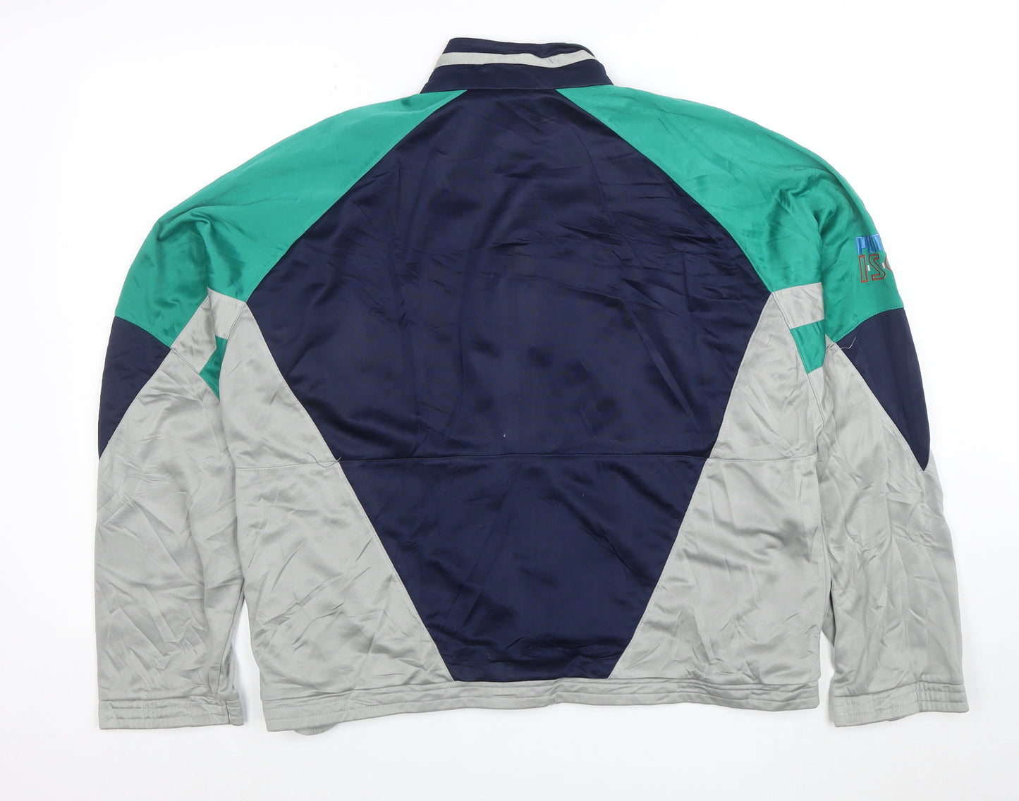 Puma Men's Blue Retro Full Zip Track Sweatshirt Size M