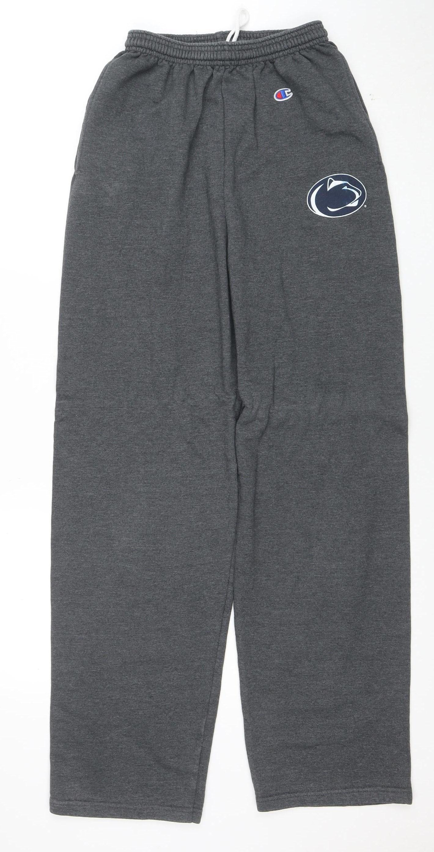 Champion Men's Grey Fleece Sweatpants S Jogger Style Activewear