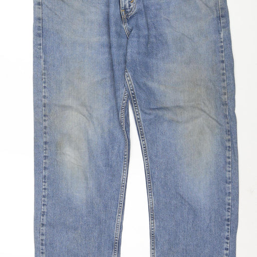 Levi Strauss & Co. Men's Blue 505 Straight Leg Denim Jeans W38 L30