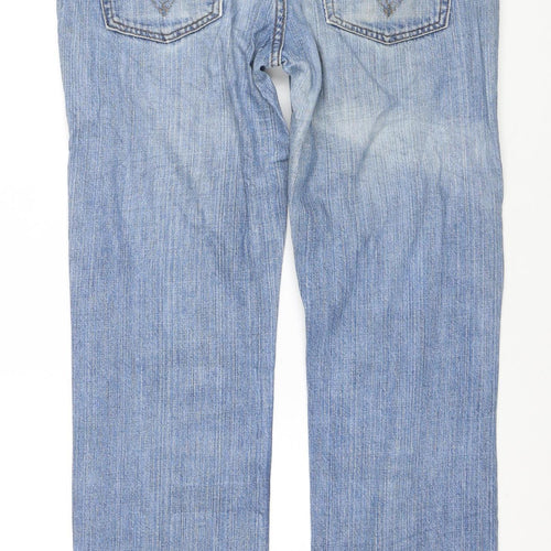 Levi's 506 Women's Blue Straight Leg Jeans W32 L32 Denim