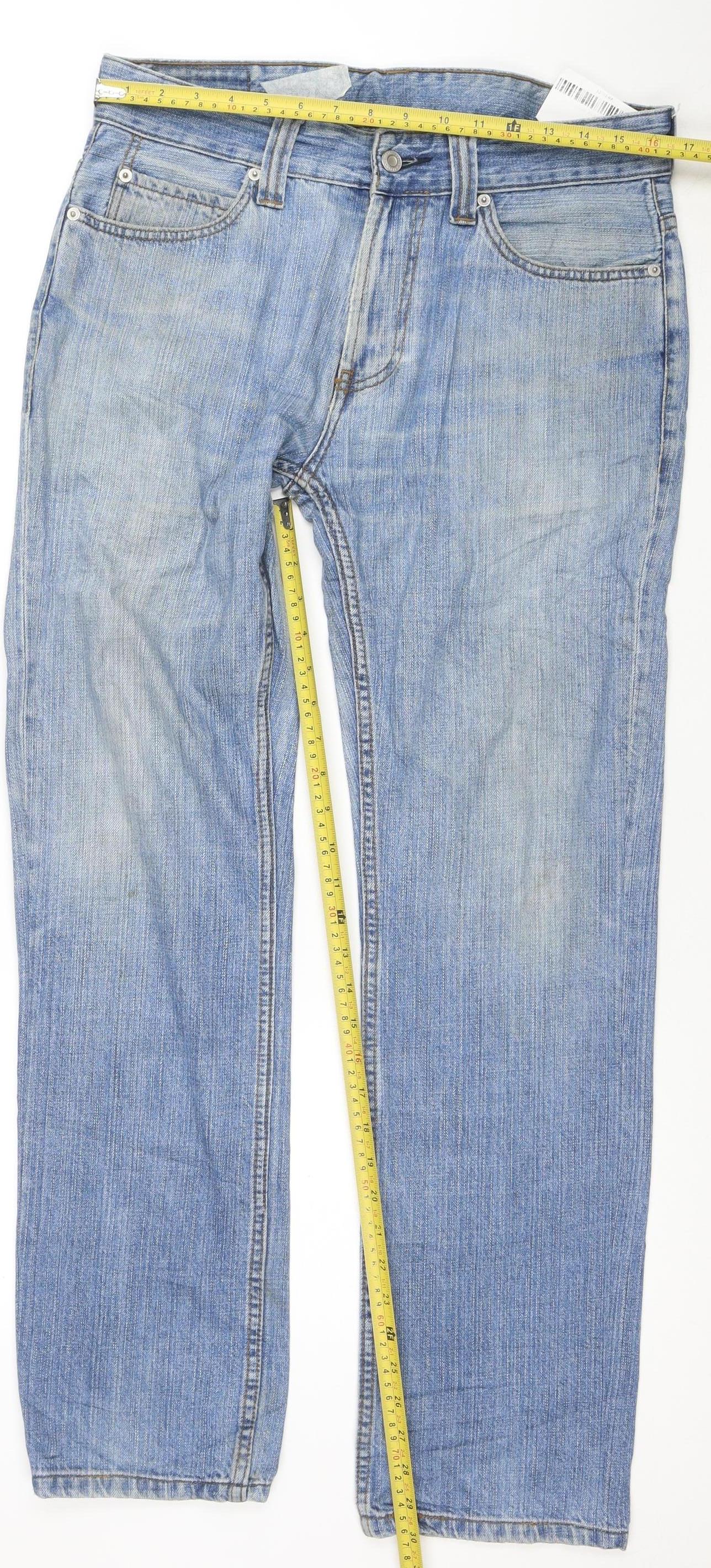 Levi's 506 Women's Blue Straight Leg Jeans W32 L32 Denim