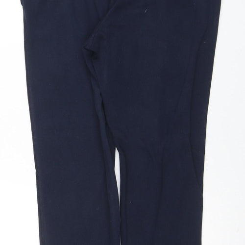 Nautica Men's Blue Jogger Sweatpants S Cotton Blend Tapered Fit