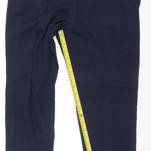 Nautica Men's Blue Jogger Sweatpants S Cotton Blend Tapered Fit