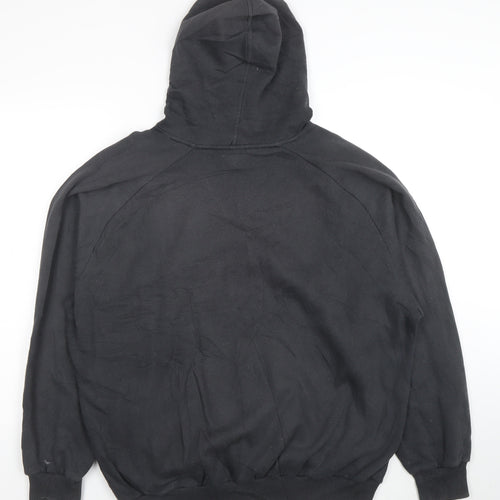 Umbro Mens Black XL Pullover Hoodie Fleece Sportswear