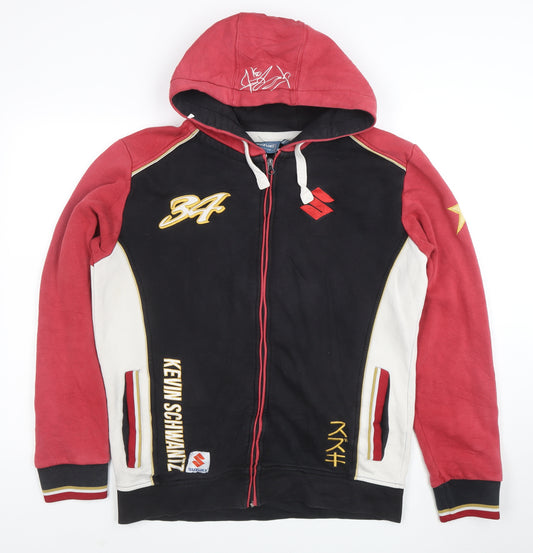 Suzuki Men's XL Multicoloured Full Zip Hoodie Racing Kevin Schwantz