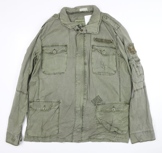 Alpha Industries Men’s Green Military Cotton Field Jacket XL