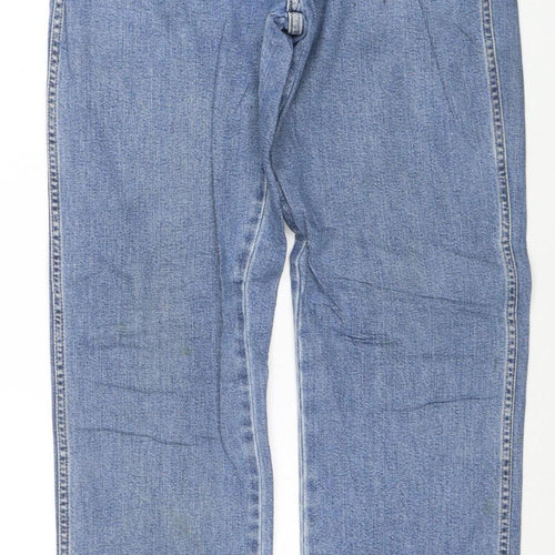 Wrangler Men's Blue Regular Fit Straight Leg Jeans W34 L34