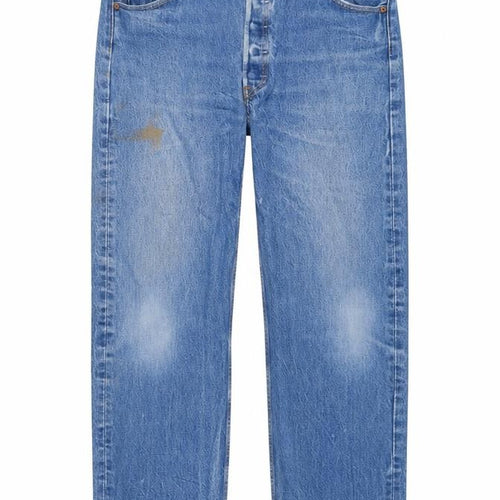 Levi's 501 Men's Blue Straight Leg Jeans 38x32 Classic Denim