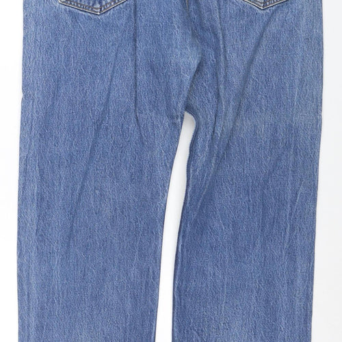 Levi's 501 Men's Blue Straight Leg Jeans 38x32 Classic Denim
