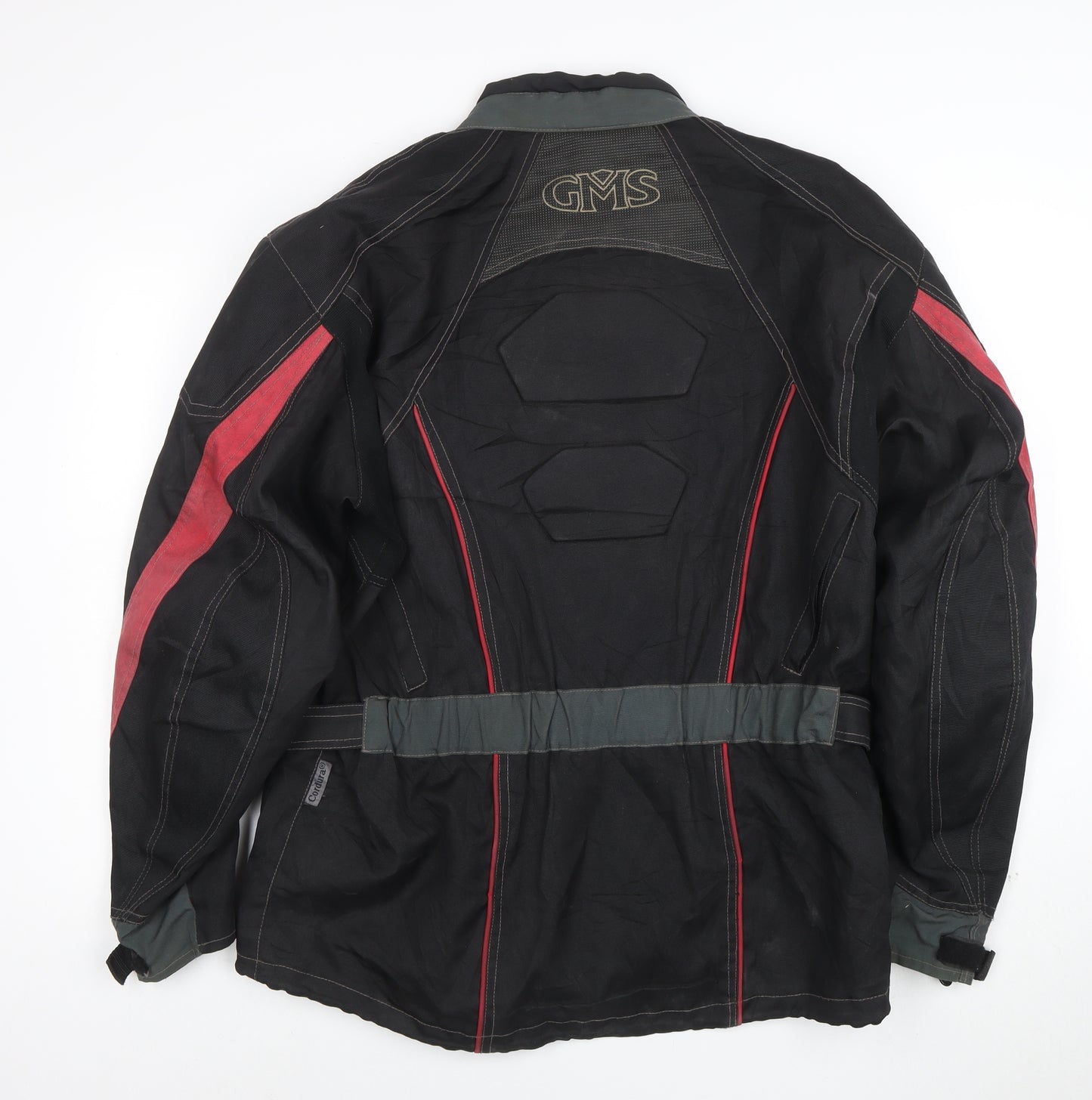 Germas Men’s Black Motorcycle Jacket L Waterproof Windproof Biker Style