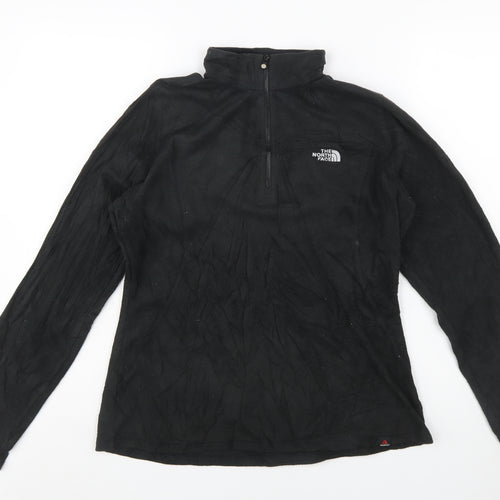 The North Face Womens Black Fleece Pullover Sweatshirt M