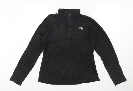The North Face Womens Black Fleece Pullover Sweatshirt M