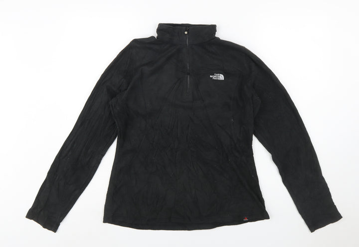 The North Face Womens Black Fleece Pullover Sweatshirt M