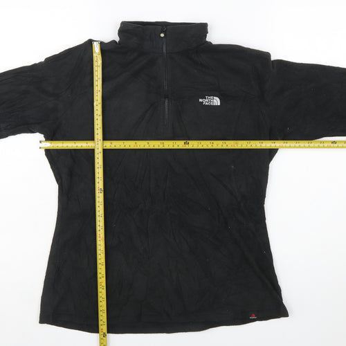 The North Face Womens Black Fleece Pullover Sweatshirt M
