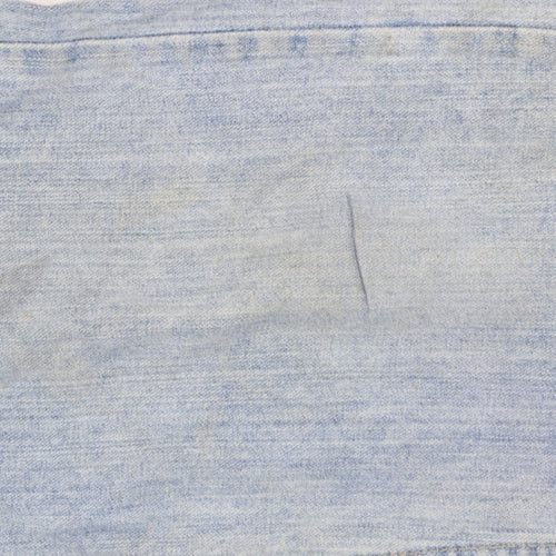 Lee Men's Blue Relaxed Fit Straight Leg Jeans Size 32x34
