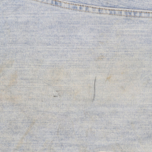 Lee Men's Blue Relaxed Fit Straight Leg Jeans Size 32x34