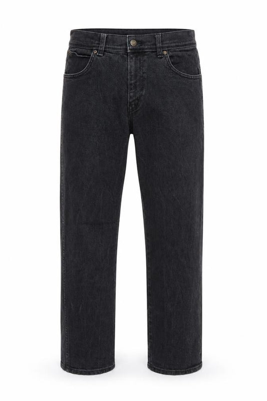 Wrangler Men's Black Regular Fit Straight Jeans W31 L30