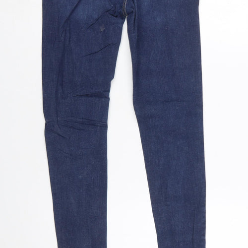 Levi's Women's Blue 710 Super Skinny Jeans Size 10 Mid Rise Denim