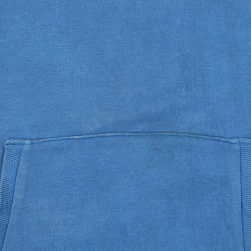 Puma Men Blue Pullover Hoodie Small Regular Fit Sports Style