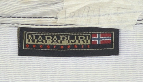 Napapijri Men's Multicoloured 3XL Button-Up Check Shirt