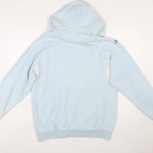 Reebok Men's Blue Pullover Hoodie M Logo Sportswear