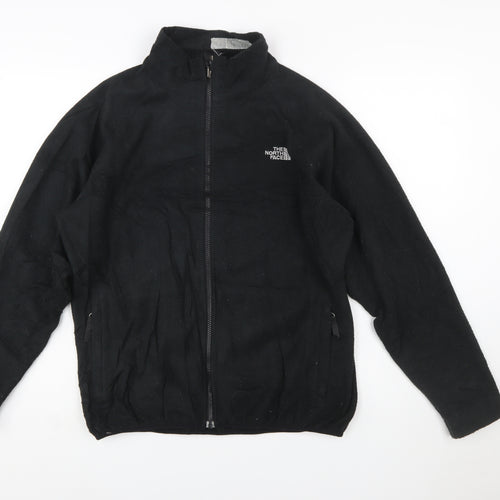The North Face Women's Black Fleece Full Zip Jacket Size L