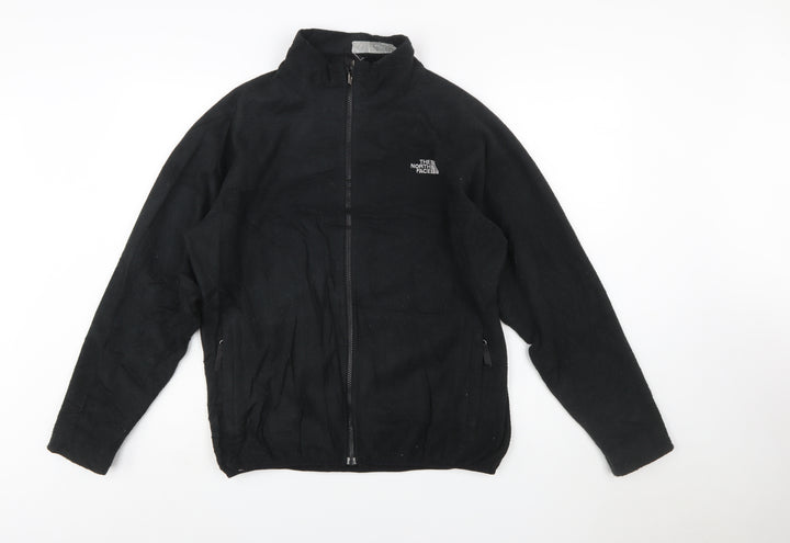 The North Face Women's Black Fleece Full Zip Jacket Size L