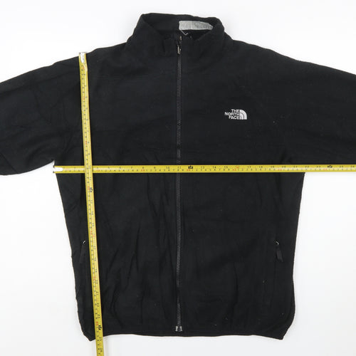 The North Face Women's Black Fleece Full Zip Jacket Size L